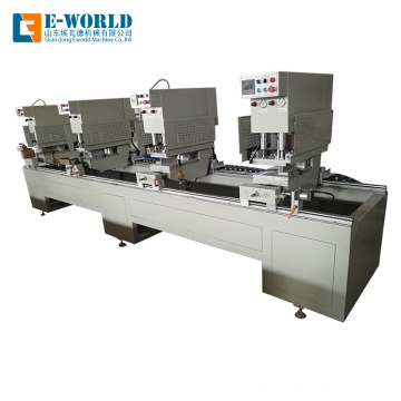 Four head Two sides Upvc Window Door Seamless Welding Machine